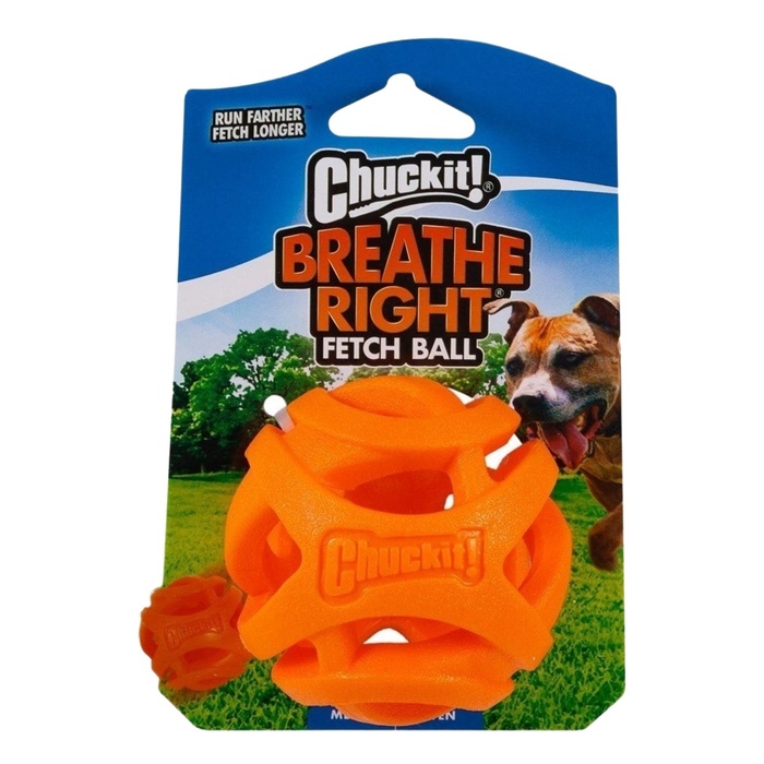 CHUCKİT! BREATHE RİGHT KÖPEK OYUN TOPU (ORTA BOY)