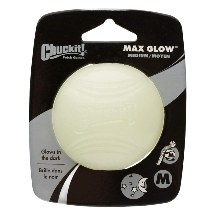 CHUCKİT! MAX GLOW GECE PARLAYAN KÖPEK OYUN TOPU (BÜYÜK BOY)