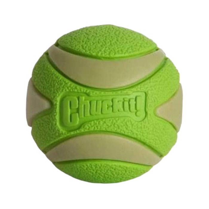 CHUCKİT! MAX GLOW GECE PARLAYAN SESLİ KÖPEK OYUN TOPU (ORTA BOY)