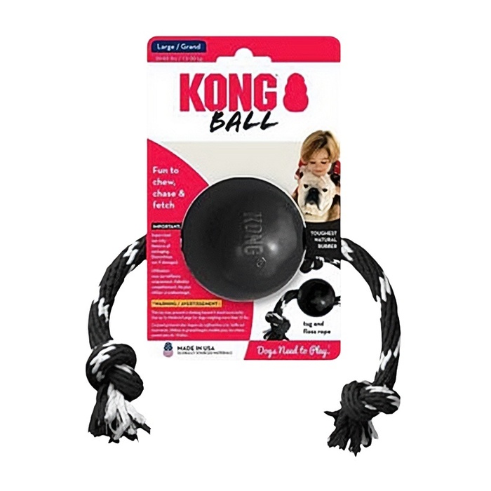 KONG EXTREMETOP ŞEKLİNDESESLİ VE İPSALLANTILI KÖPEKOYUNCAĞI ULTRASERT L