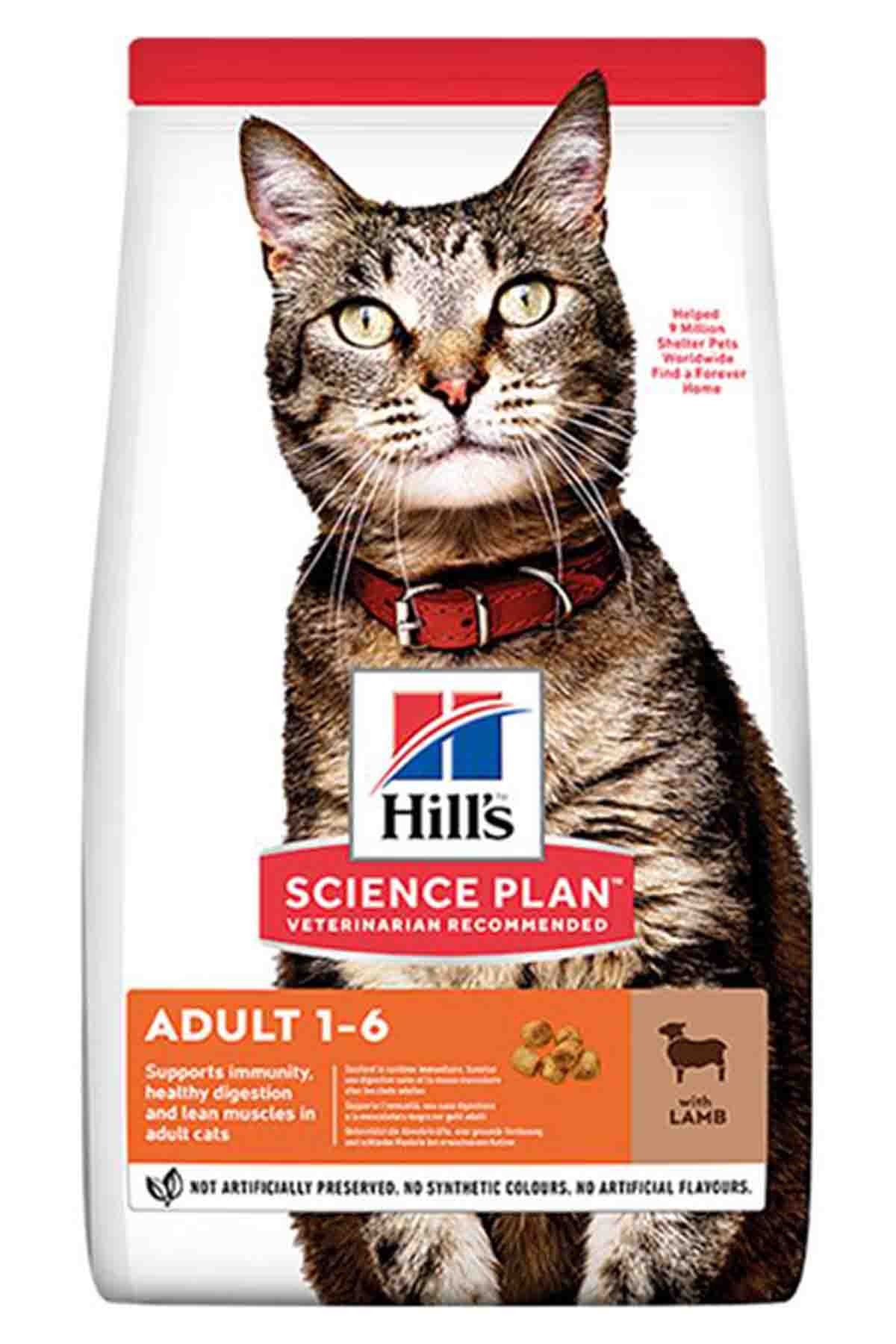 HİLLS KUZU ETLİ YETİŞKİN KEDİ MAMASI 10 KG