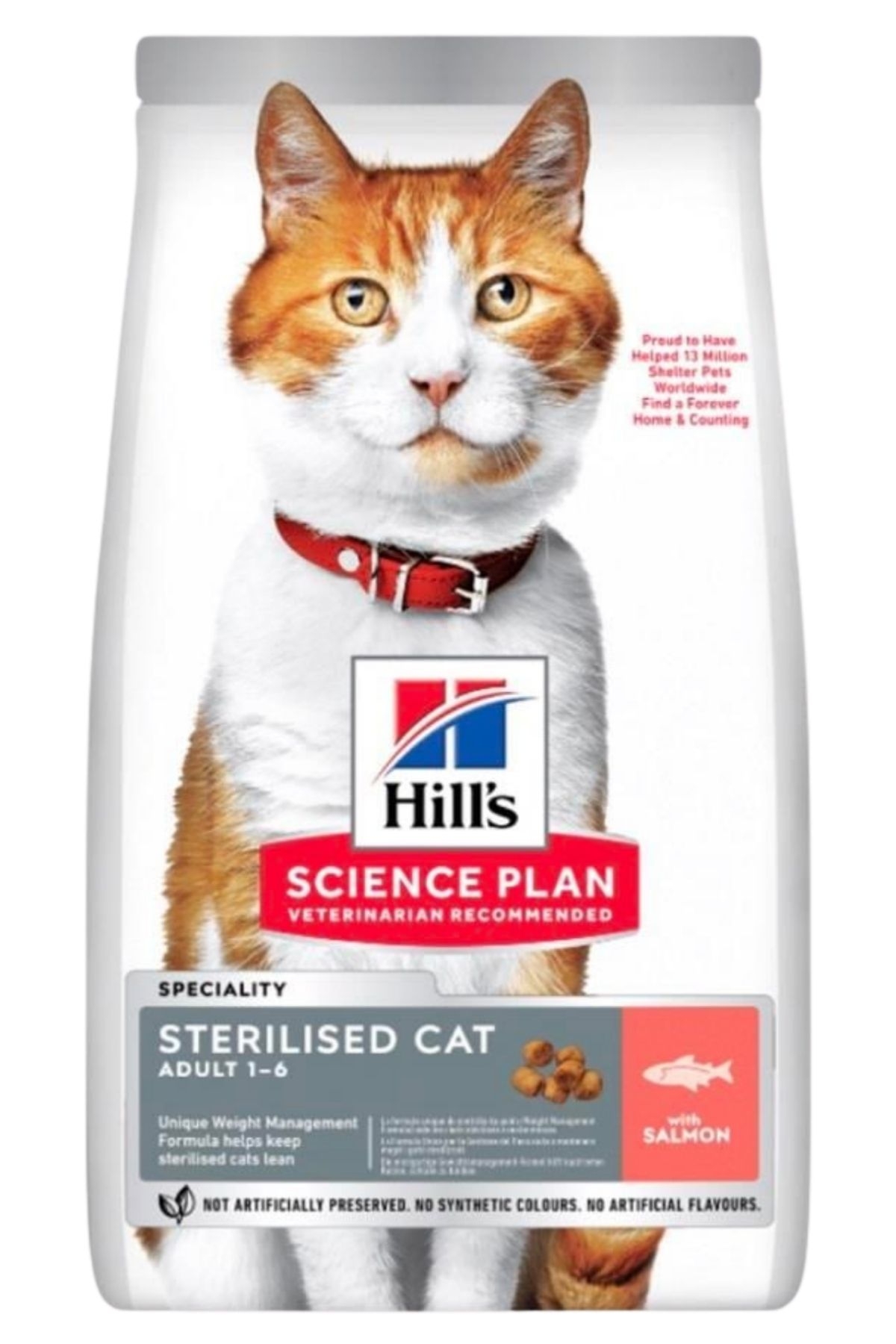 HİLLS KISIR SOMON YETİŞKİN KEDİ MAMASI 3KG