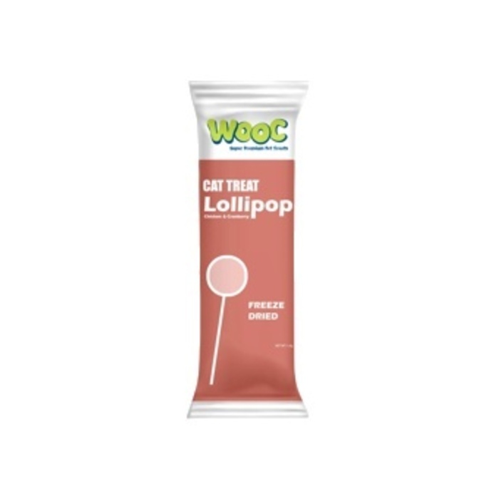 WOOC TAVUK&KİZİLCİKLİ KEDİ LOLİPOP