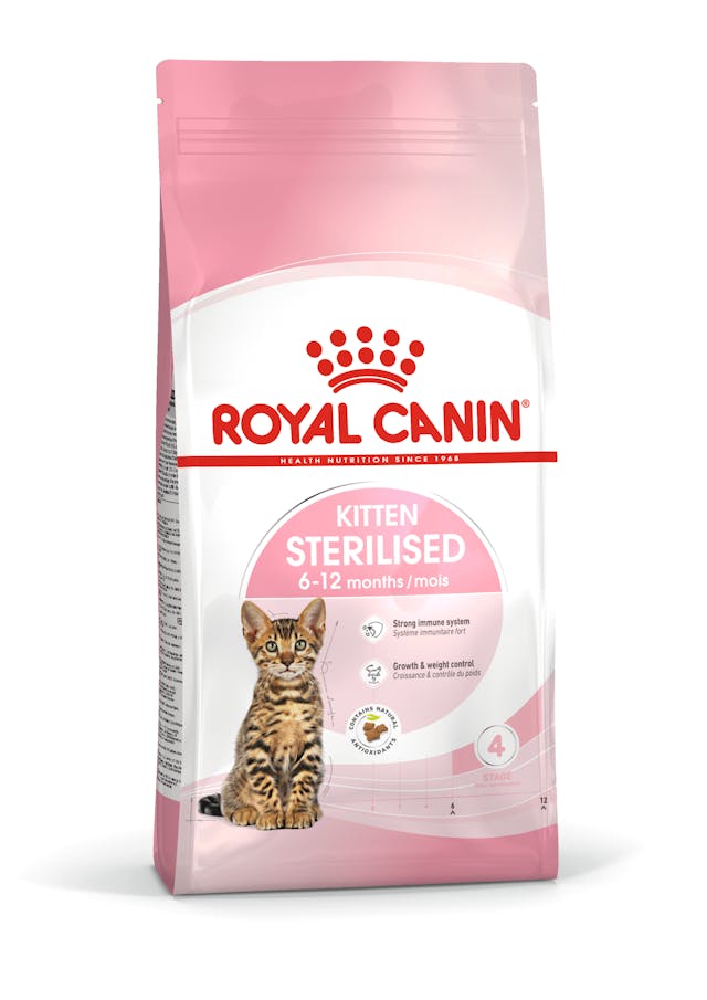 ROYAL CANİN KİTTEN STERİLİSED KISIRLAŞTIRILMIŞ YAVRU KEDİ MAMASI 2 KG