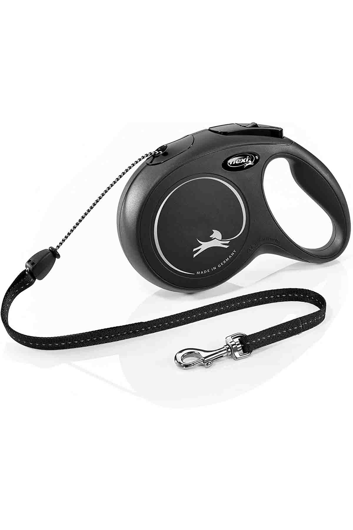 FLEXİ NEW CLASSİC LONG MEDİUM 8 MT İP SİYAH