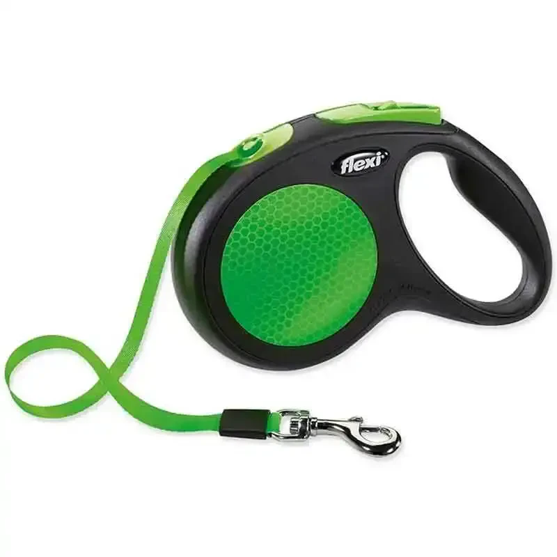 FLEXİ NEON YEŞİL OTOMATİK ŞERİT TASMA MEDİUM 5 MT 25 KG