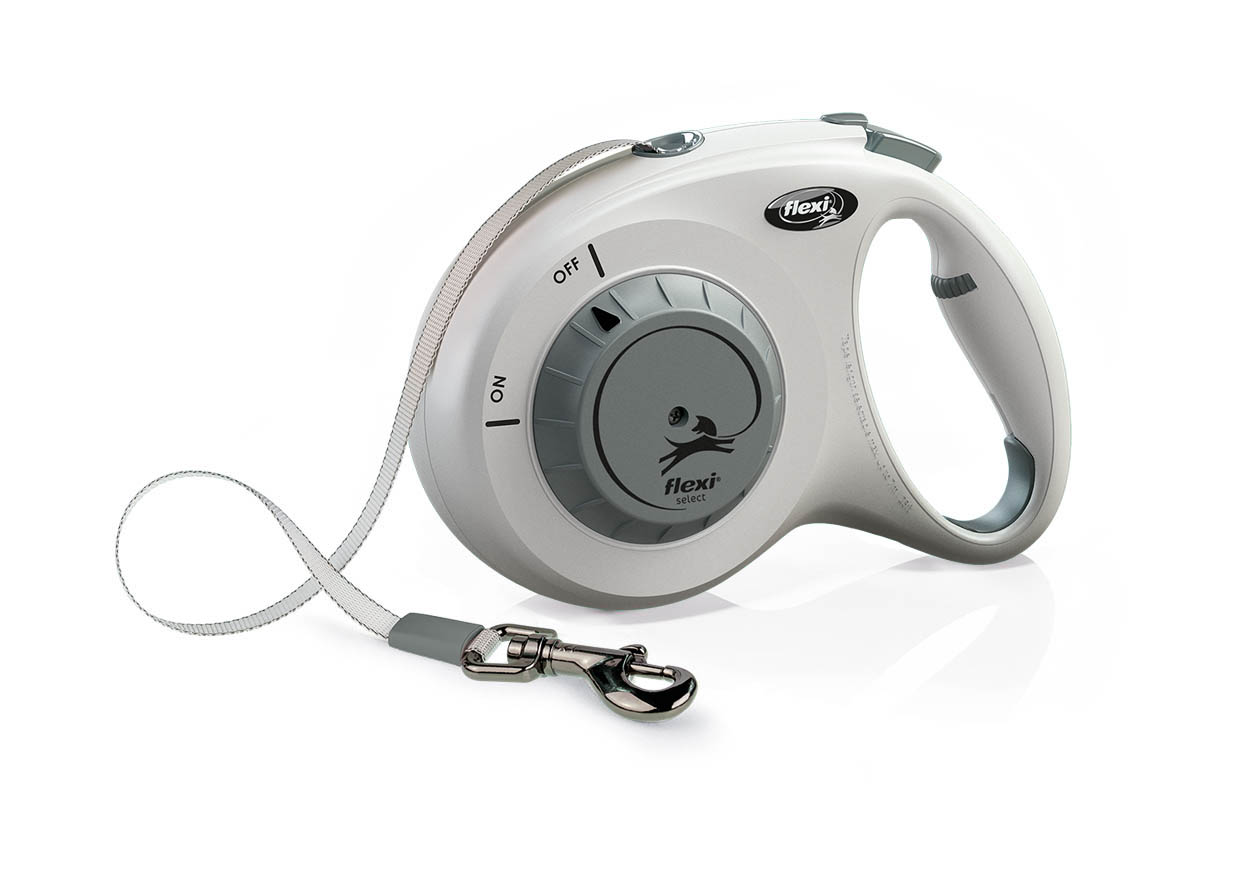 FLEXİ SELECT AÇIK GRİ 7MT ŞERİT TASMA