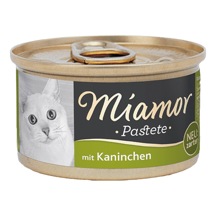 MIAMOR PASTETE TAVSANLI KEDİ KONSERVESİ 85