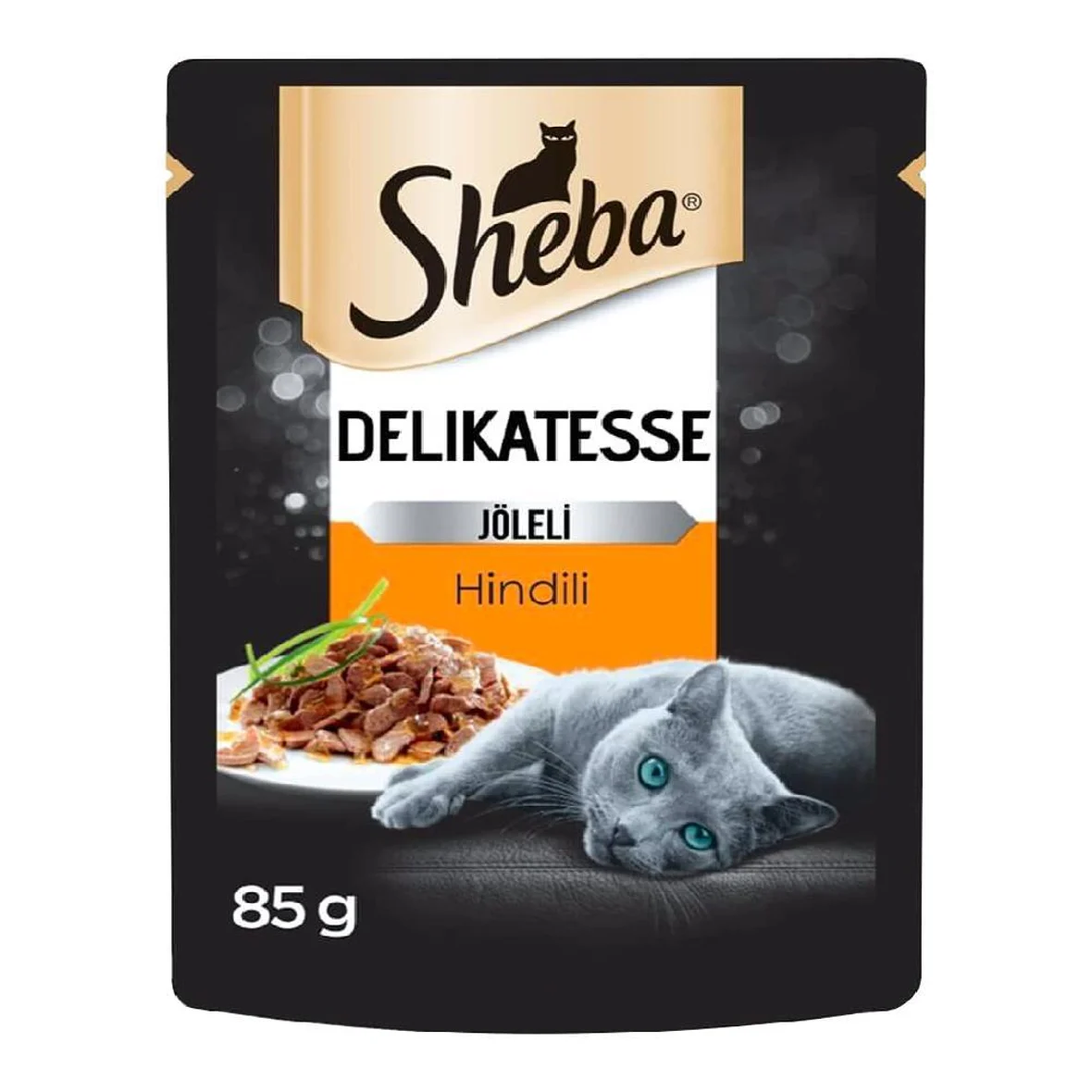 SHEBA HİNDİLİ YETİŞKİN KEDİ KONSERVESİ 85GR