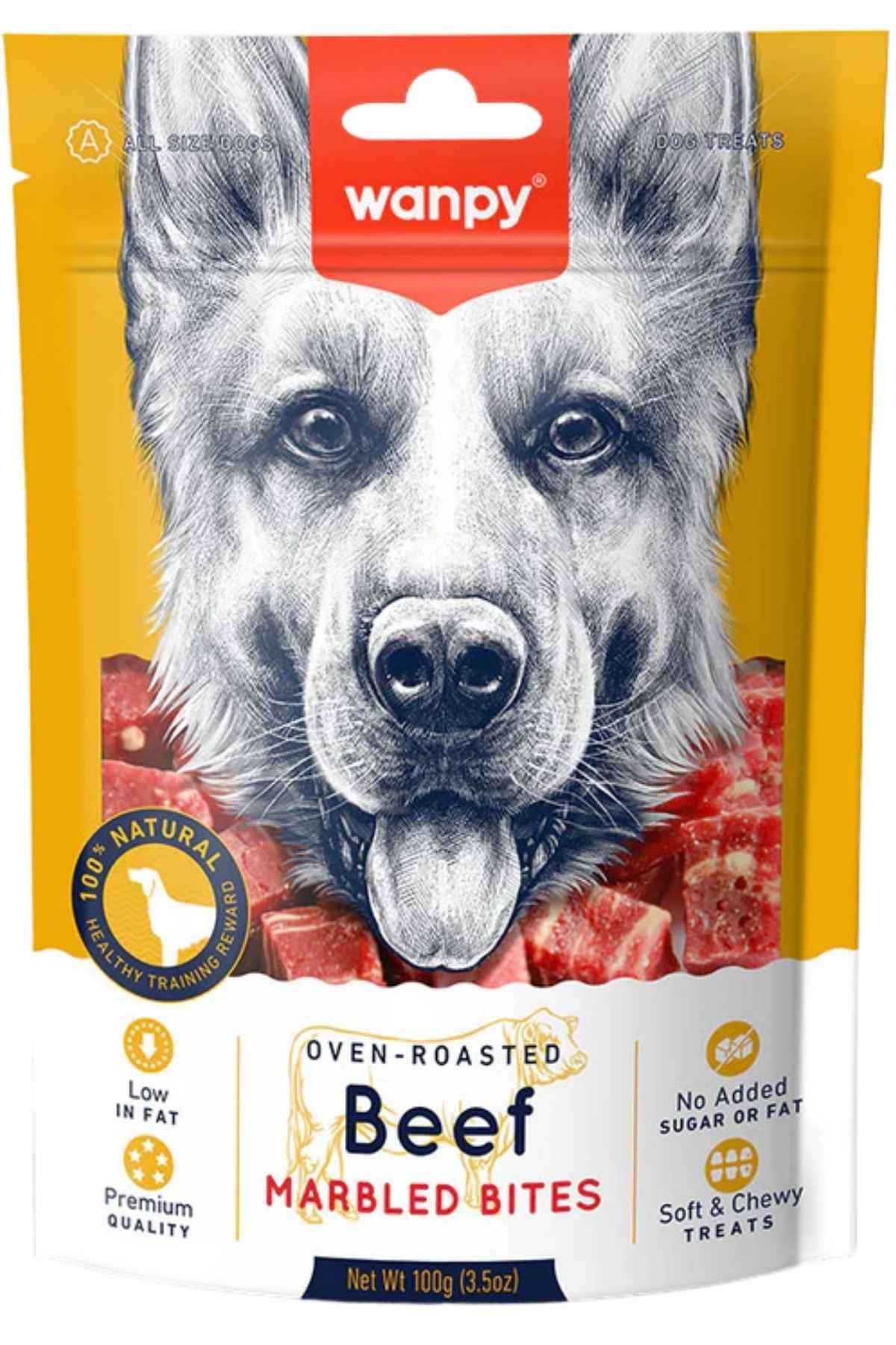 WANPY MARBLED KÖPEK ÖDÜLÜ ET PARÇALARI