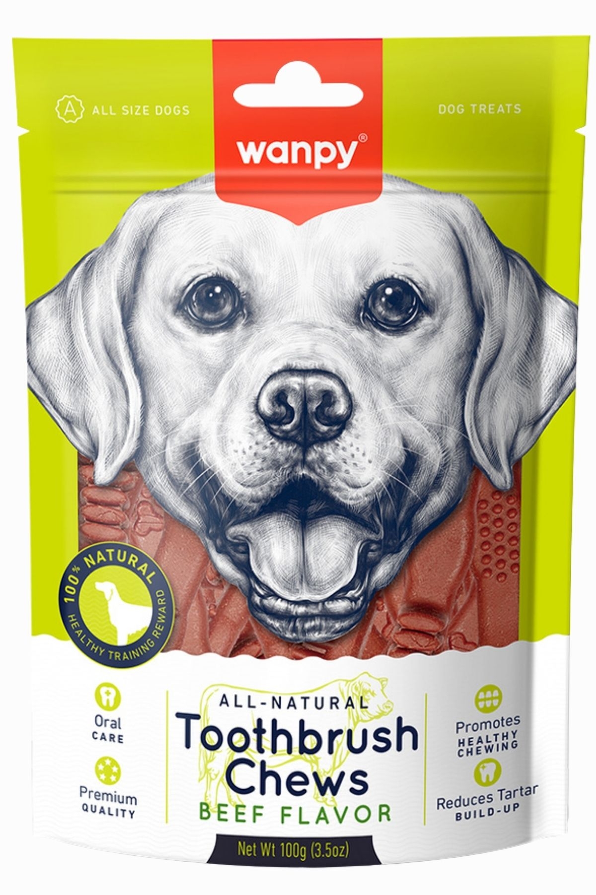 WANPY DENTAL KÖPEK ÖDÜLÜ 100G