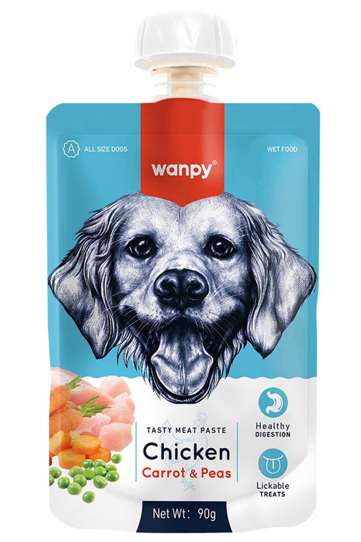 WANPY PASTE TAVUKLU KÖPEK EZME