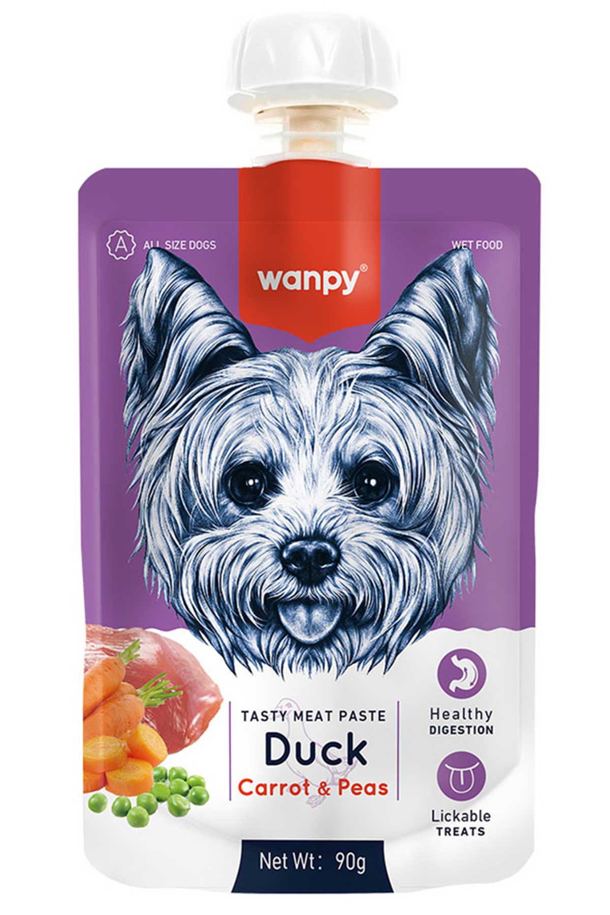 WANPY PASTE ÖRDEKLİ KÖPEK EZME