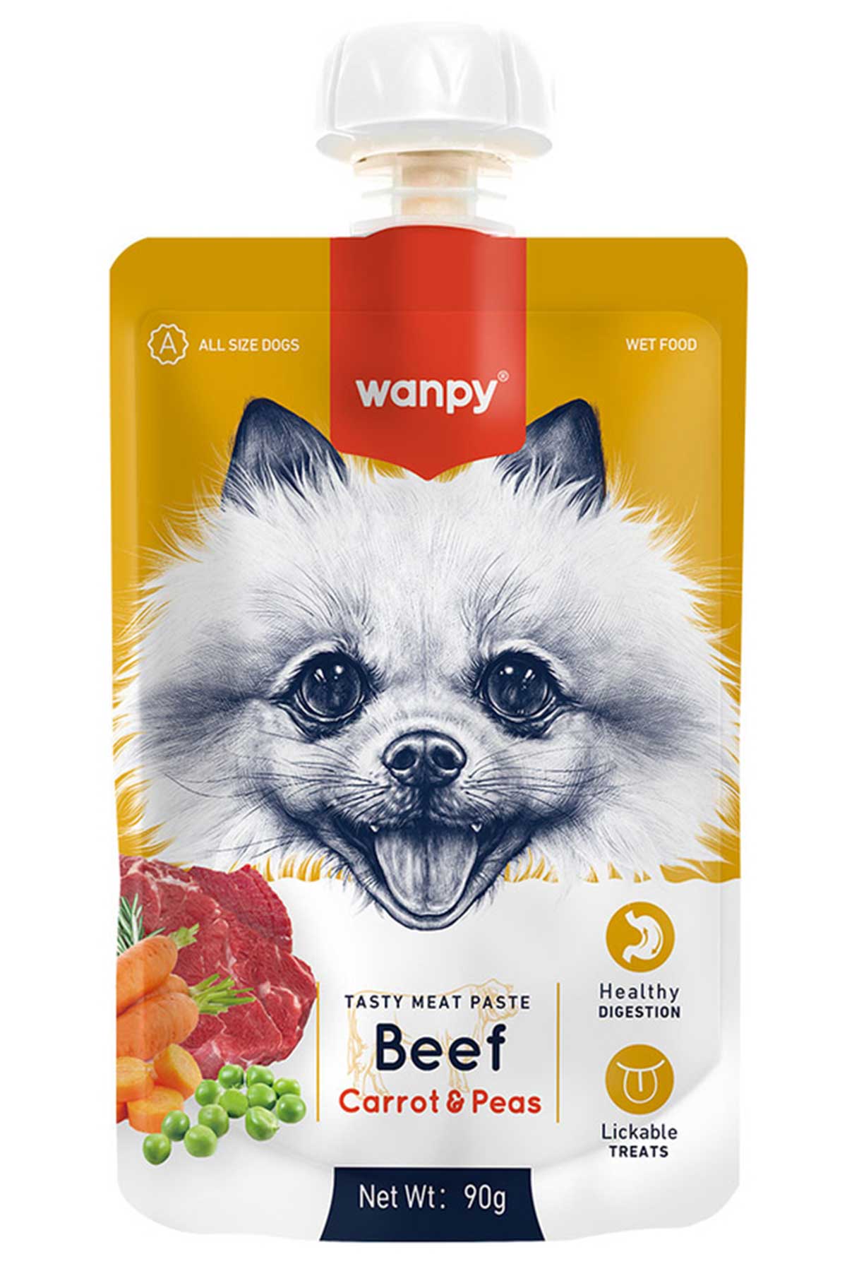 WANPY PASTE BEEF KÖPEK EZME