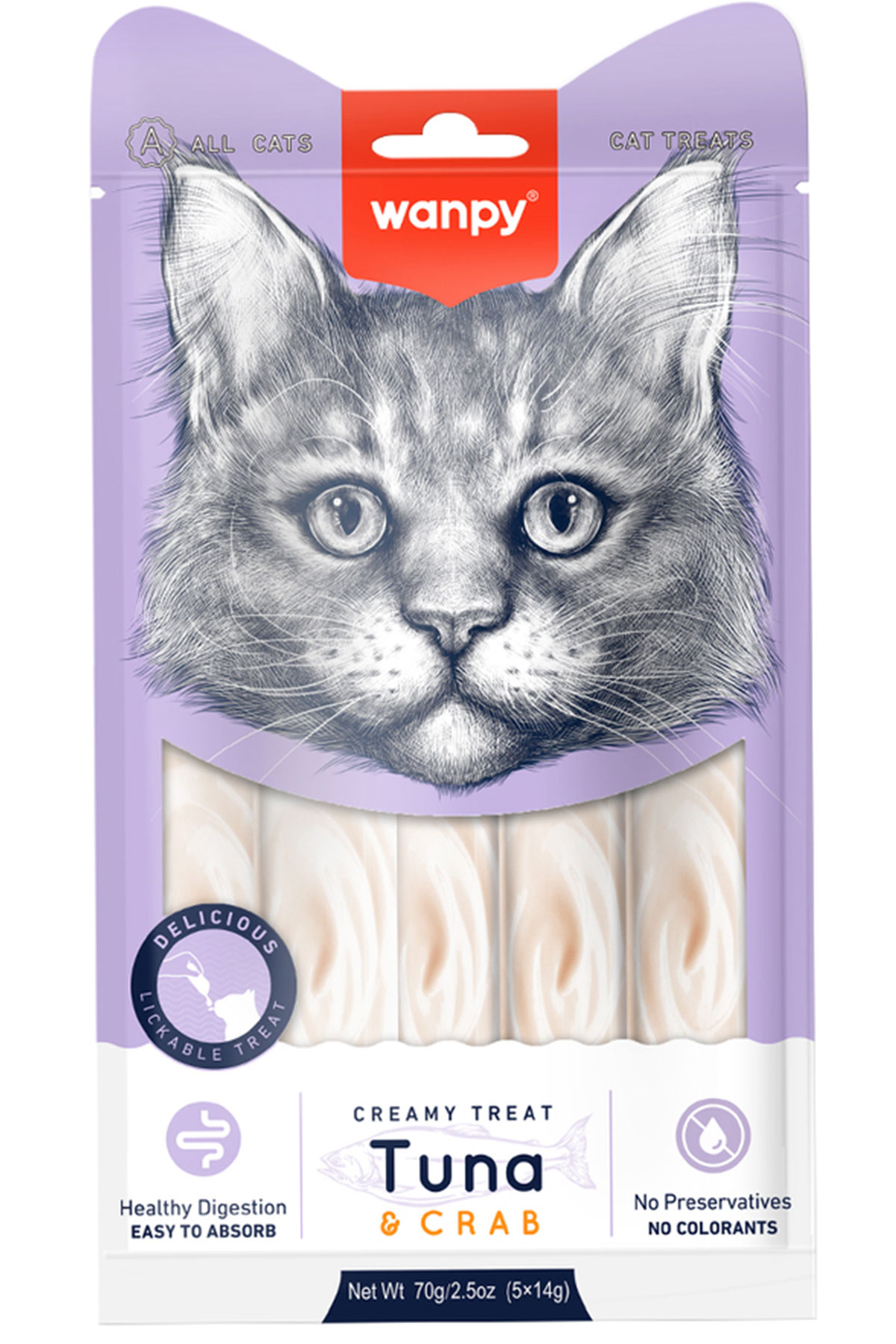 WANPY TUNA YENGEÇ KEDİ SIVI ÖDÜL