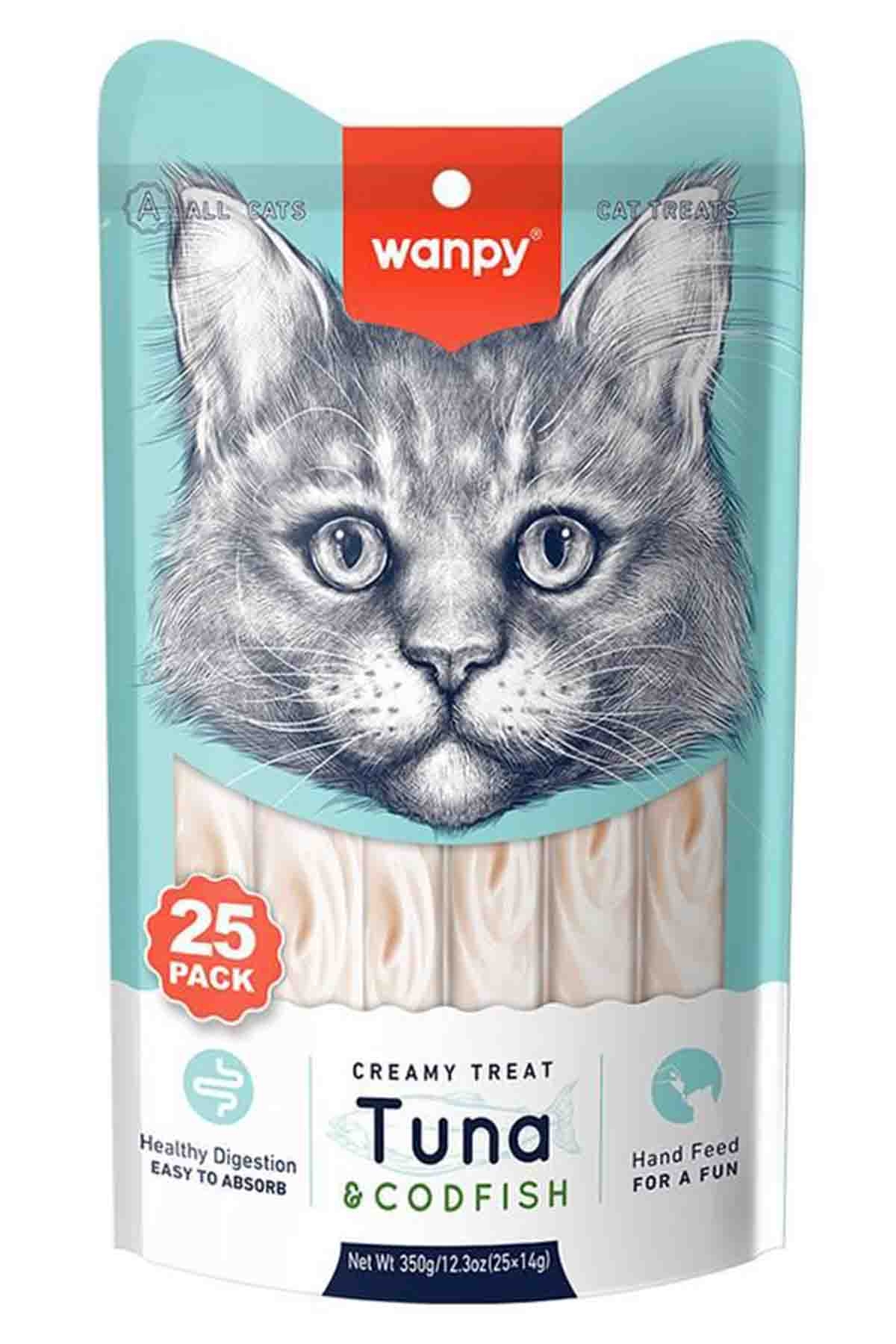 WANPY TON&MORİNA BALIKLI 25-14 GR KREMA KEDİ ÖDÜLÜ