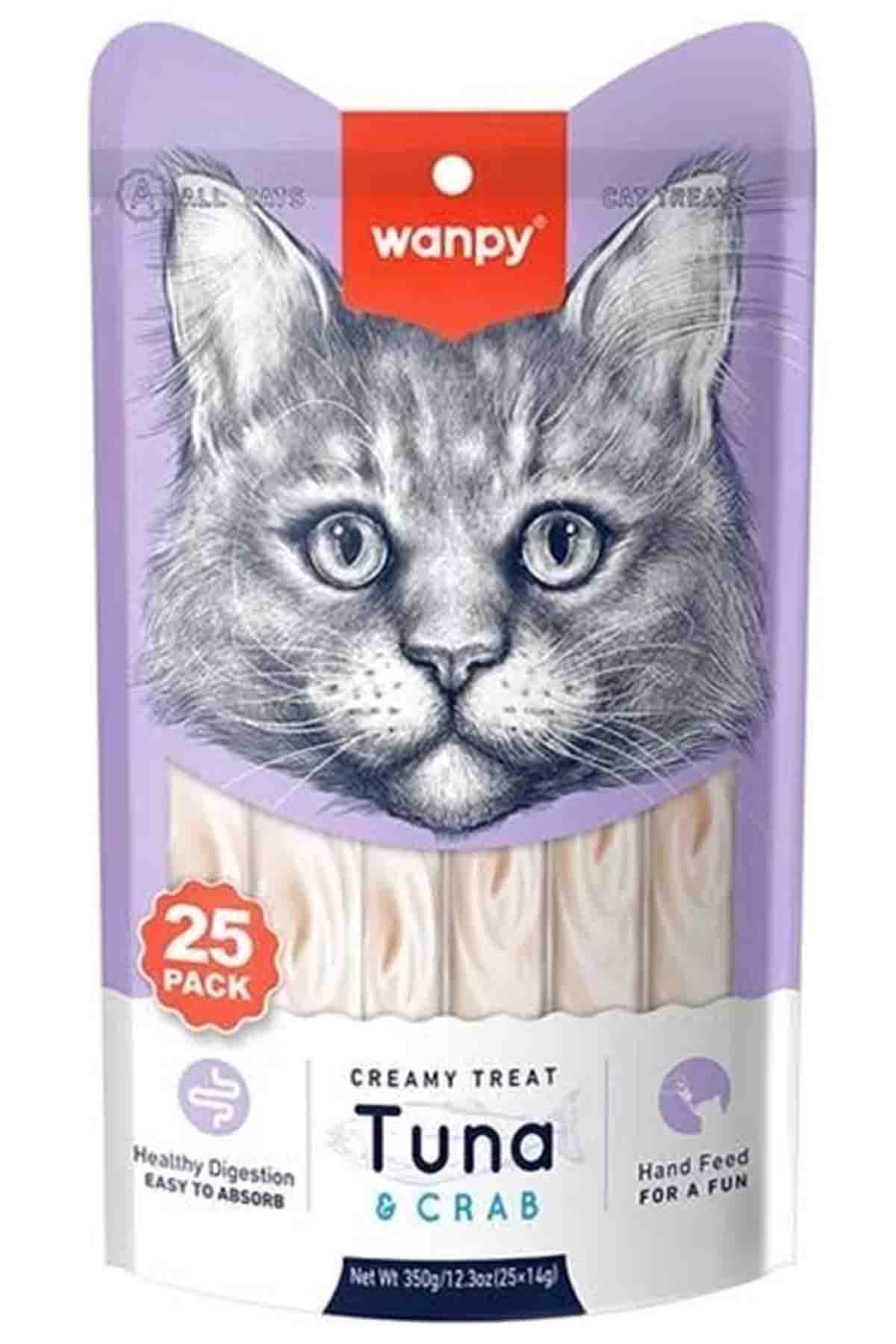 WANPY TON BALIKLI&YENGEÇLİ 25-14 GR KREMA KEDİ ÖDÜLÜ
