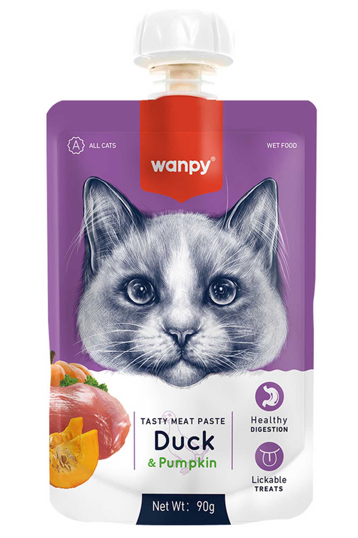 WANPY ÖRDEKLI BALKABAKLI LIKID KEDI ÖDÜLÜ