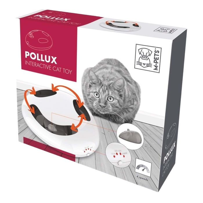 M-PETS POLLUX İNTERAKTİF KEDİ OYUNCAĞI WHİTE