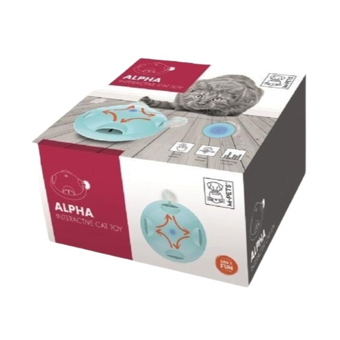 M-PETS ALPHA İNTERAKTİF KEDİ OYUNCAĞI BLUE