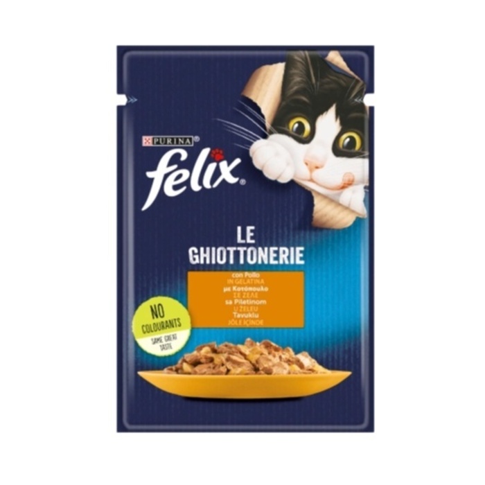 FELİX TAVUKLU YAŞ MAMA 85 GR