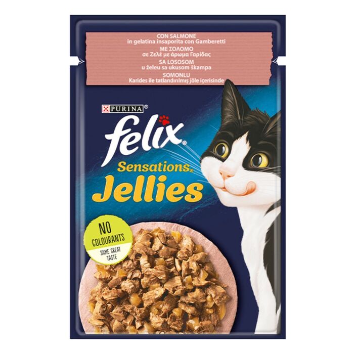 FELİX SOMONLU KARIDESLI YAŞ MAMA 85GR