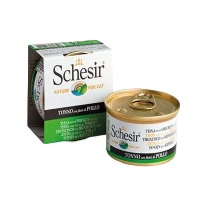 SCHESİR TON BALIĞI VE TAVUKLU KEDİ YAŞ MAMA 85GR