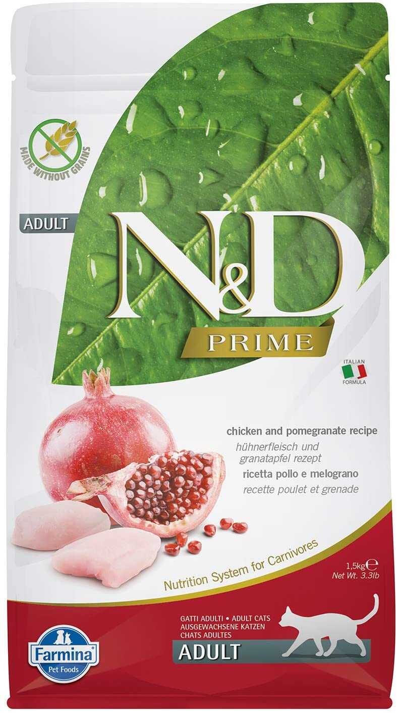 N&D TAVUKLU NARLI TAHILSIZ KEDİ MAMASI 1.5 KG