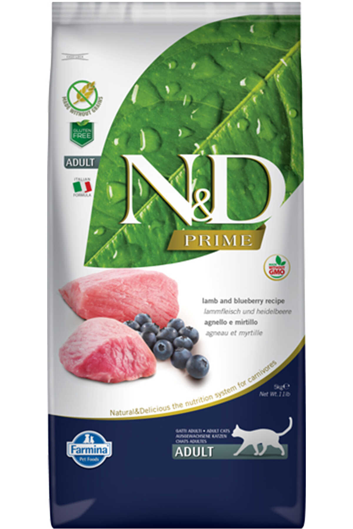 N&D PRIME TAHILSIZ  KUZU & YABAN MERSİNİ YETİŞKİN