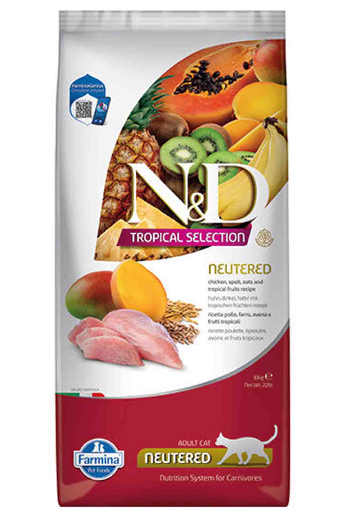 N&D CAT TROPICAL SELECTION TAVUK KISIR 10 KG