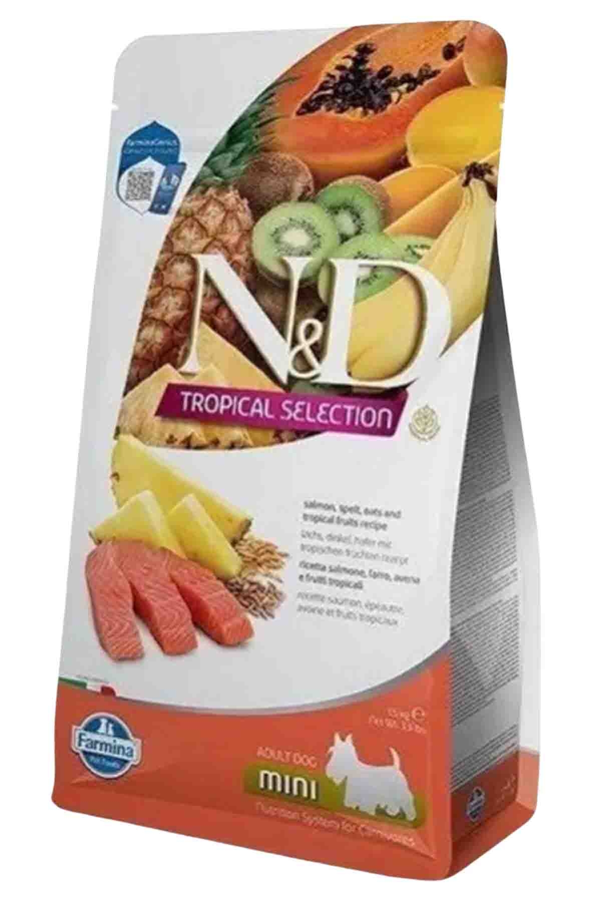 N&D DOG TROPICAL SELECTION SOMON YETİŞKİN MINI 1,5 KG