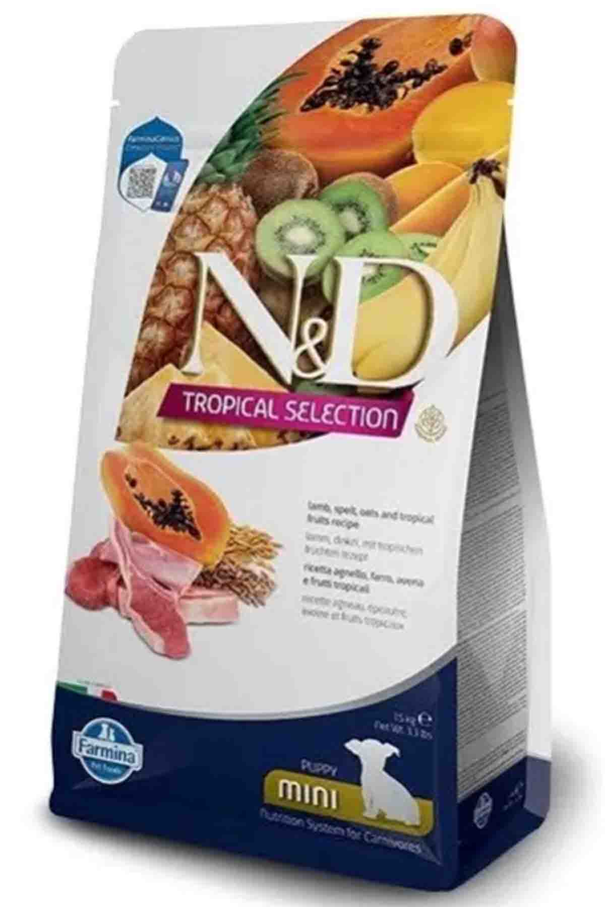 N&D DOG TROPICAL SELECTION KUZU PUPPY MINI 1,5 KG