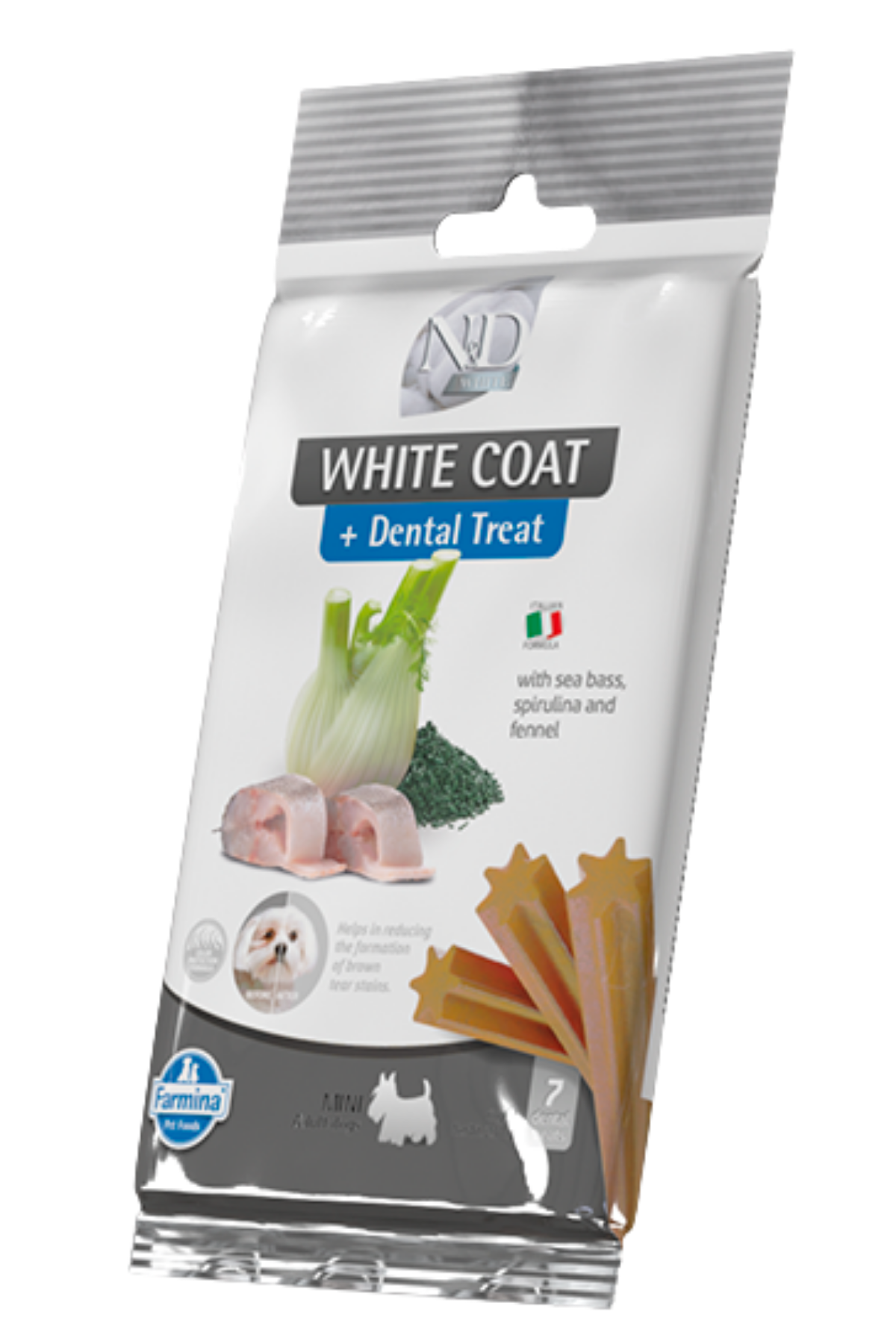 N&D DENTAL TREAT WHİTE COAT MİNİ KÖPEK ÖDÜLÜ 60 GR