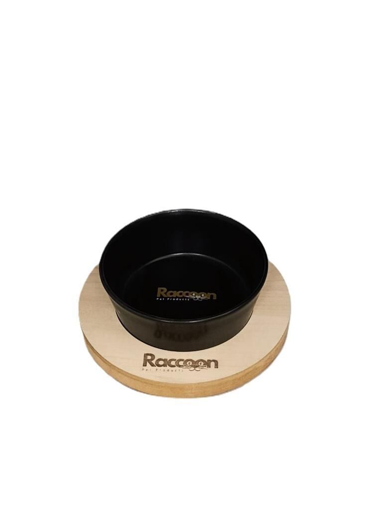 RACCOON ZEUS 13  CM TEK TABLALI SİYAH