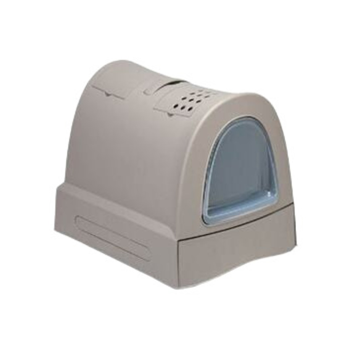 IMAC ZUMA TORBALI KAPALI KEDİ TUVALETİ BEJ 56X40X42,5CM