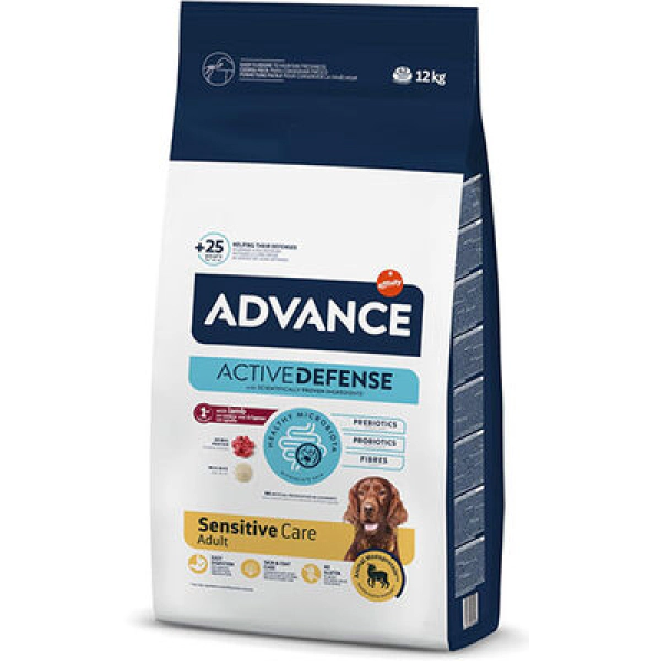 ADVANCE SENSİTİVE CARE KUZULU YETİŞKİN KÖPEK MAMASI 12KG