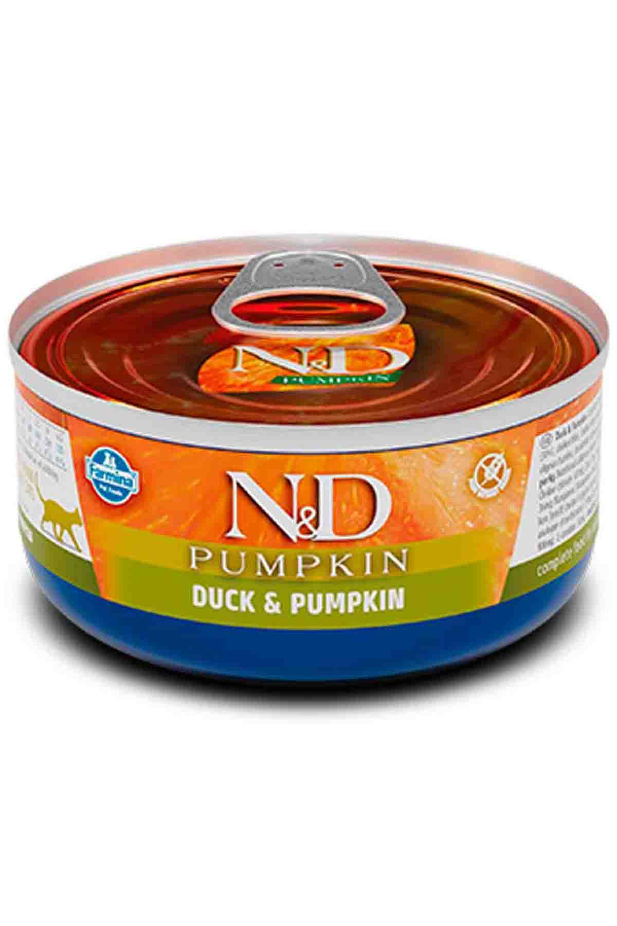 N&D BALKABAKLI ÖRDEKLİ KEDİ KONSERVESİ 80 GR