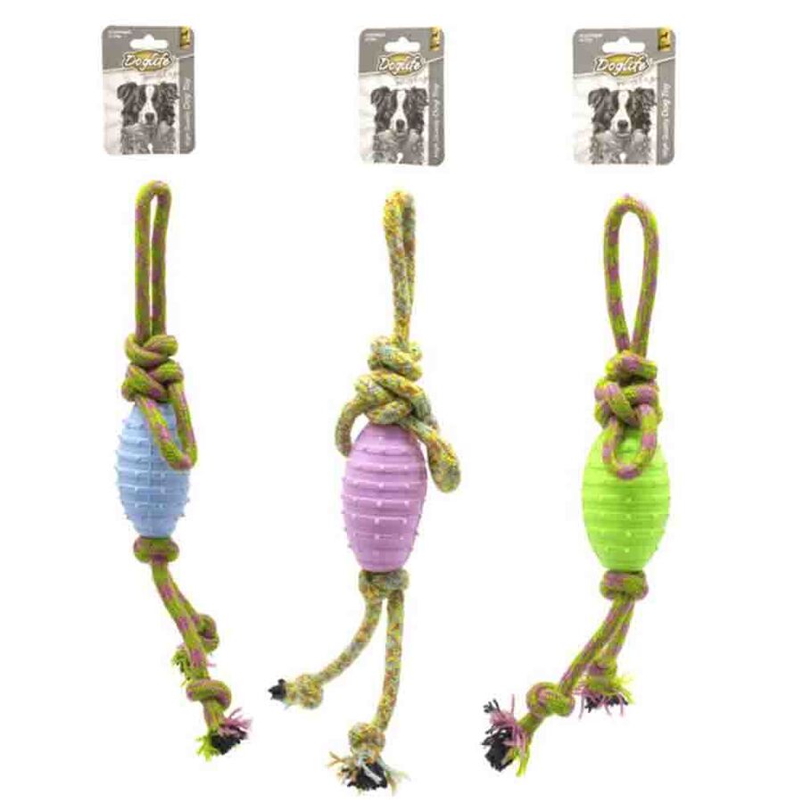 DOGLIFE KÖPEKLER IÇIN KAUÇUK IPLI 2LI TOP