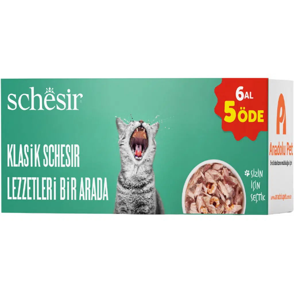 SCHESİR 6 AL 5 ÖDE ÇEŞİT PAKETİ KONSERVE