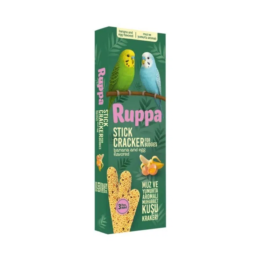 RUPPA 3 LÜ MUZ AROMALI MUHABBET KUŞU KRAKERI