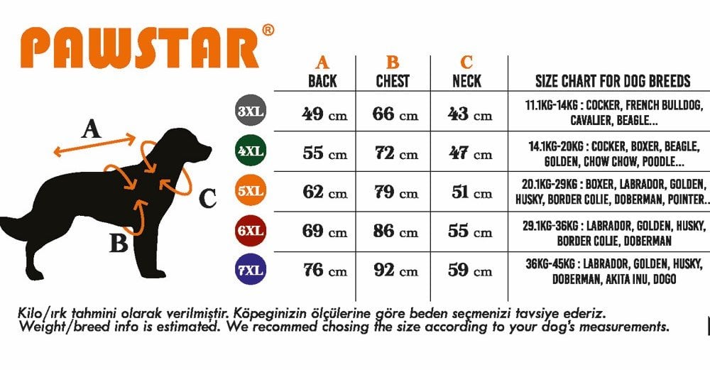 PAWSTAR RIO RAINBOW M BEDEN