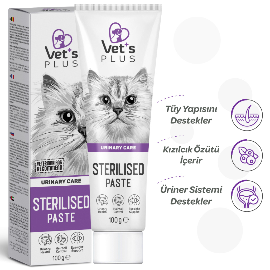 VETS PLUS KİTTEN PASTE 100GR