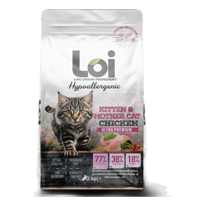LOI YAVRU KEDİ - TAVUKLU - 2 KG