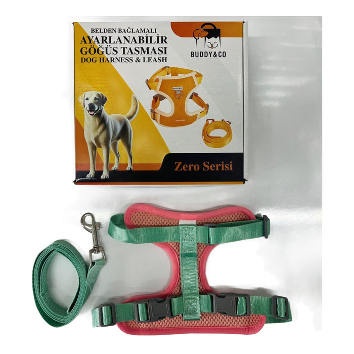 Buddy&Co Zero Pembe Göğüs Tasması (XS)