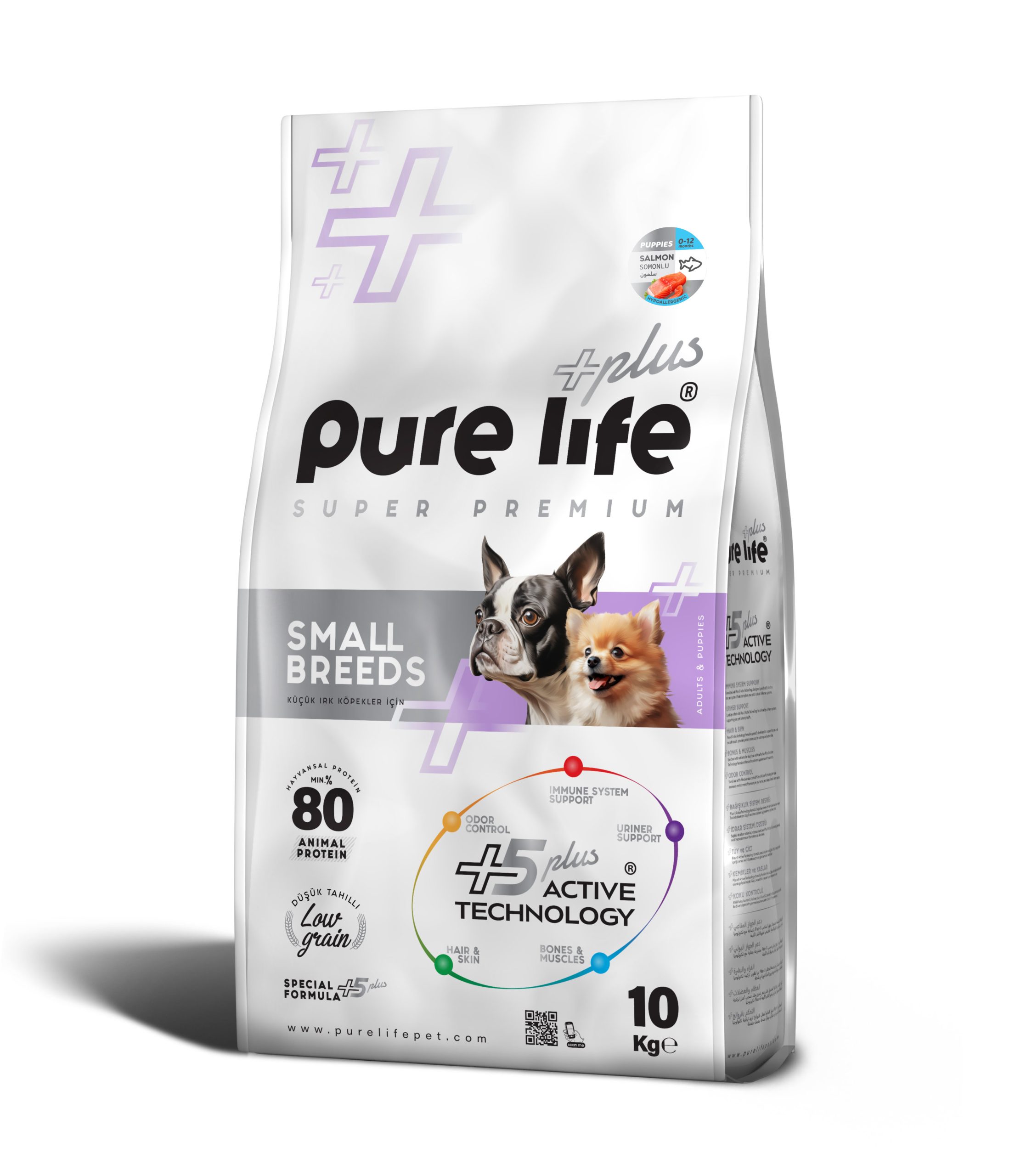 PURELİFE PLUS SOMONLU POUCH 85 GR