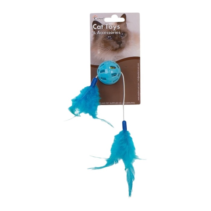 EASTLAND TÜYLÜ ZİLLİ PLASTİK TOP-ÇAP 4CM