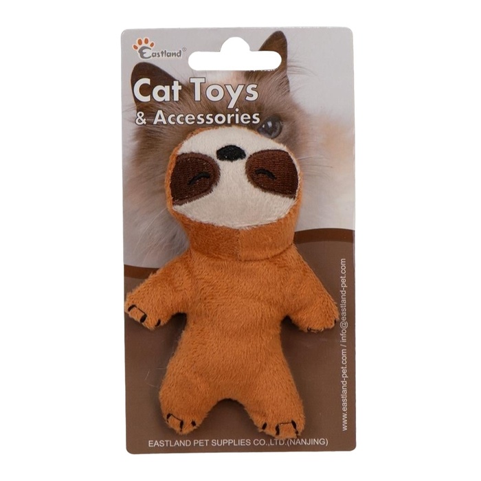 EASTLAND CATNİPLİ PELUŞ TEMBEL HAYVAN 12CM