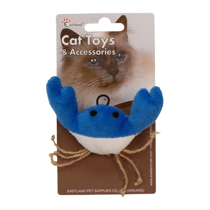 EASTLAND CATNİPLİ PELUŞ YENGEÇ 11CM