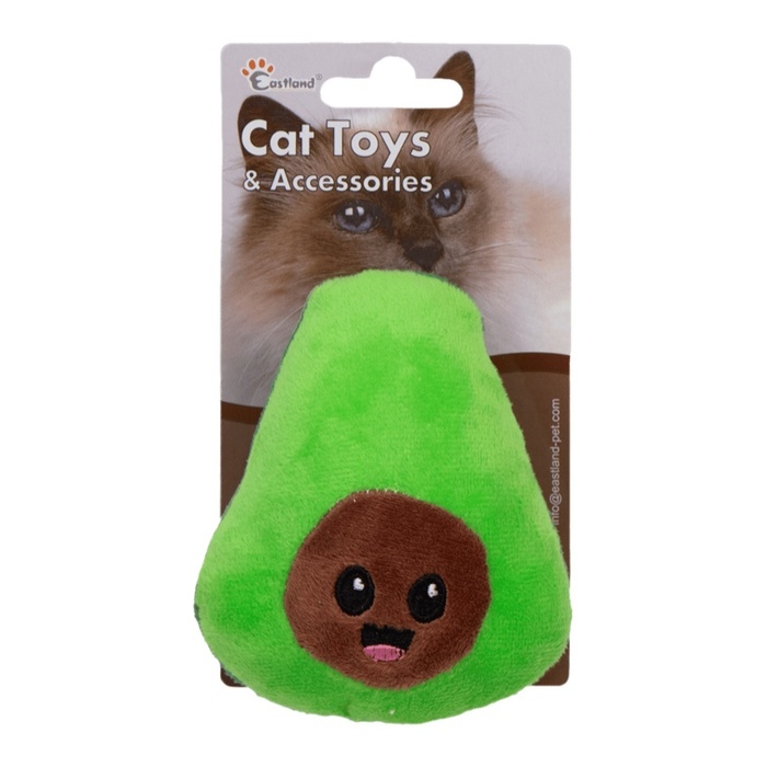 EASTLAND CATNİPLİ HIŞIRTILI PELUŞ AVOKADO 11,5CM
