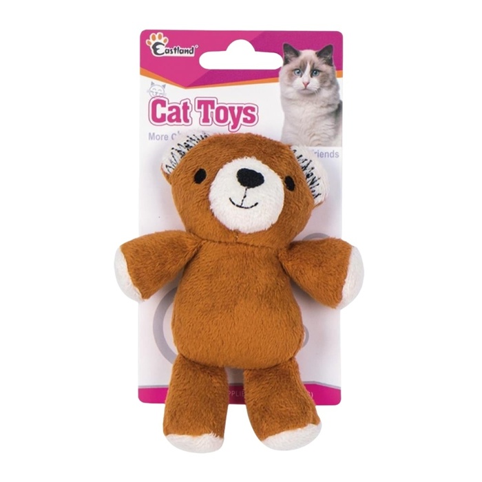 EASTLAND KEDİ OTLU PELUŞ AYICIK 12CM